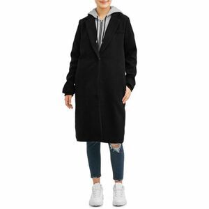 Paper Tee Oversized Coat with Hoodie sz Med